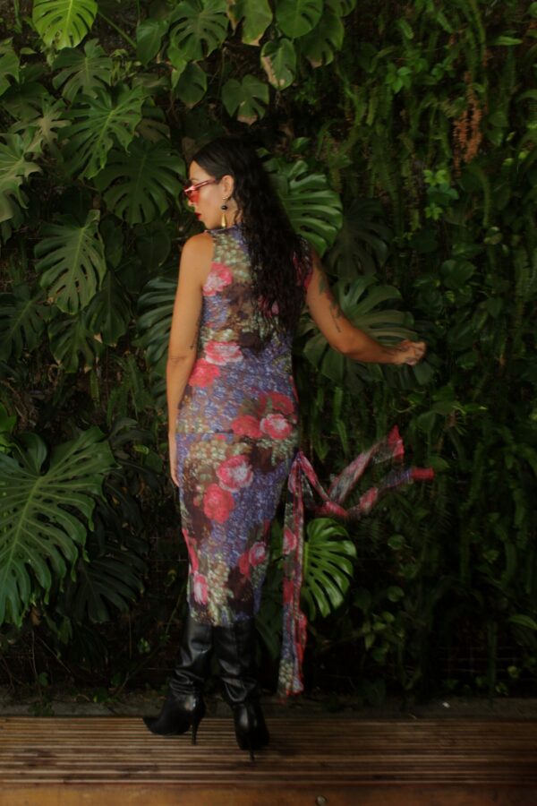 Vestido Flower Otoño - Imagen 6