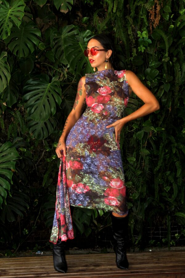 Vestido Flower Otoño - Imagen 2